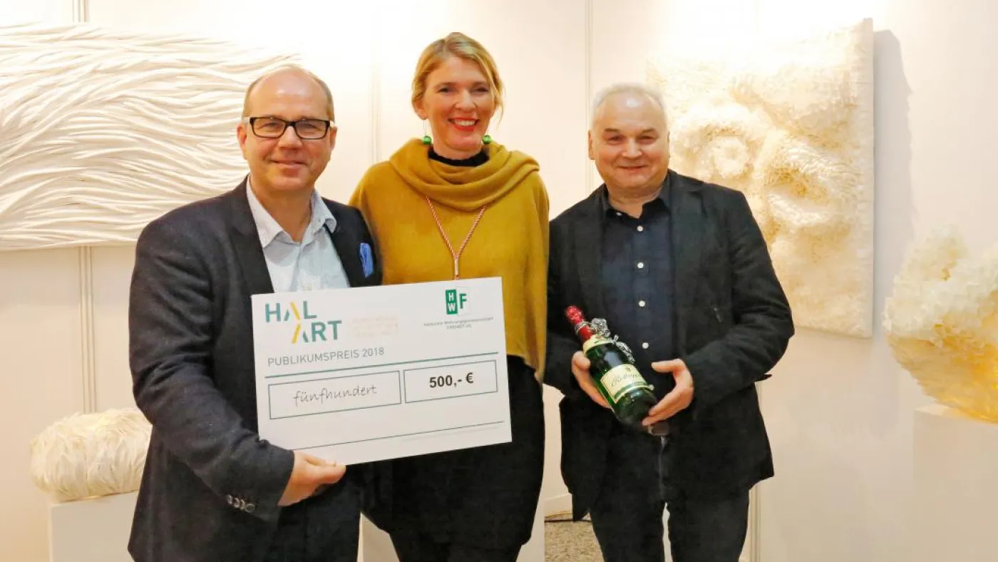 Der Publikumspreis 2018 ging an Philine Görnandt