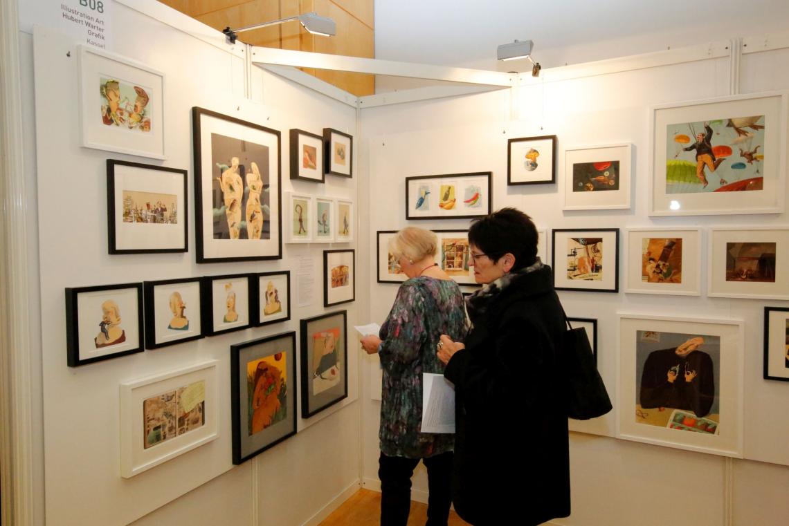 Illustrationen des Kasseler Grafikers Hubert Warter ©Thomas Ziegler Illustrationen des Kasseler Grafikers Hubert Warter ©Thomas Ziegler
