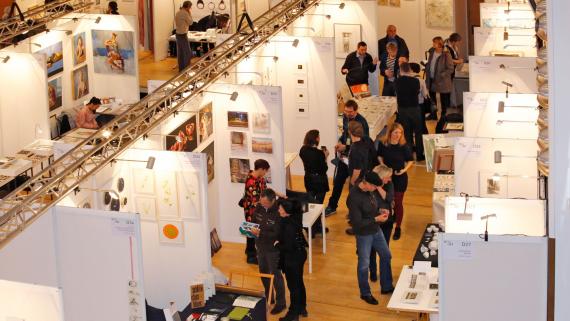 HAL ART 2018: Der Rundgang im Großen Saal ©Thomas Ziegler
